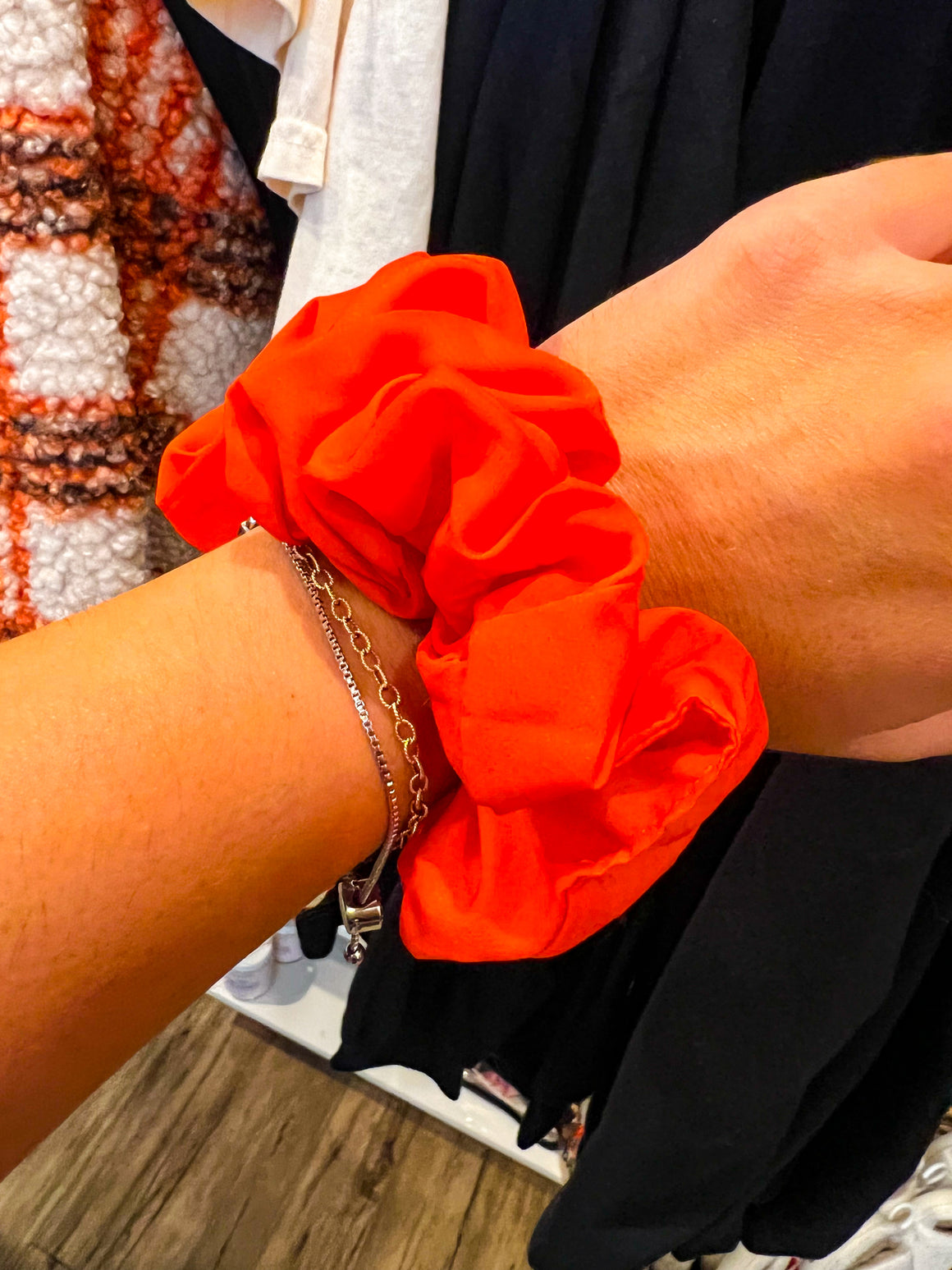 Game Day Scrunchies - Orange Photo