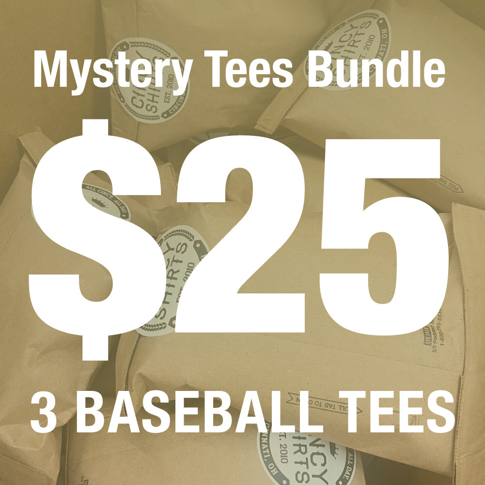 3 for $25 Baseball Mystery Tee Bundle