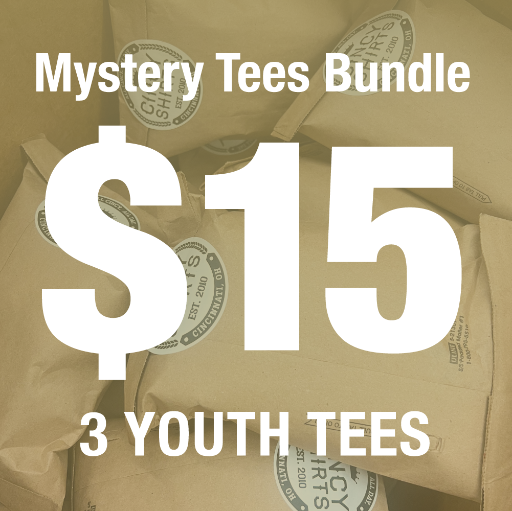 3 for $15 Youth Mystery T-shirt Bundle