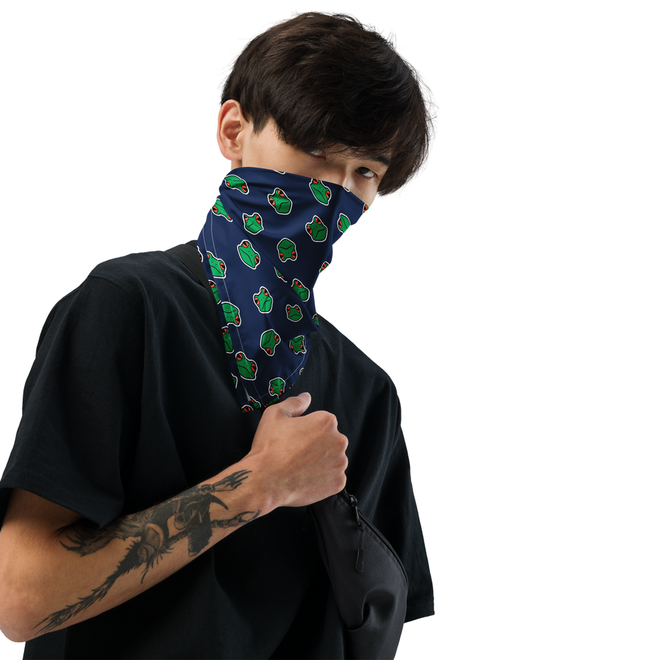 Frog Print Bandana