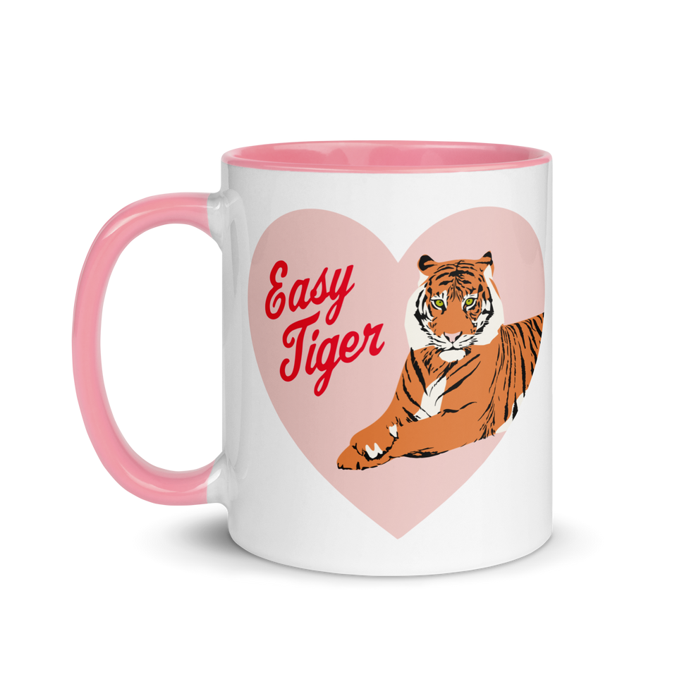 Easy Tiger Mug Color Inside