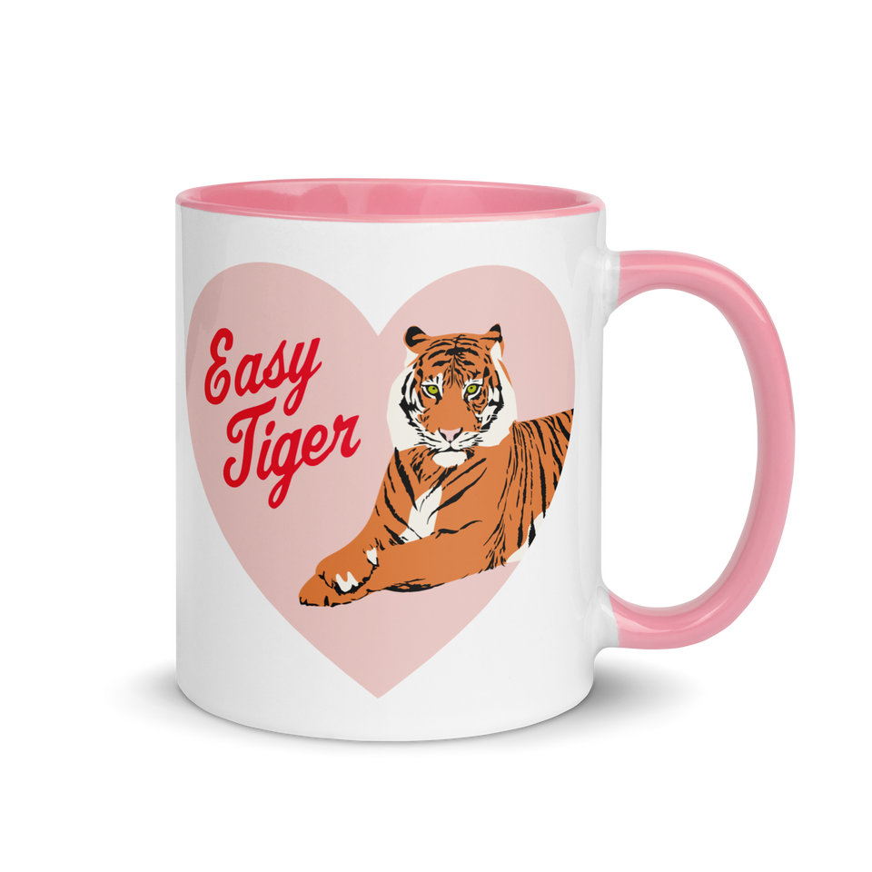 Easy Tiger Mug Color Inside