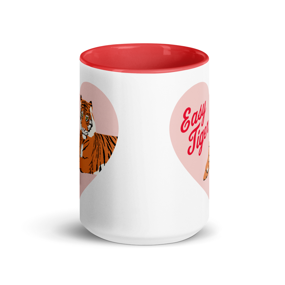 Easy Tiger Mug Color Inside