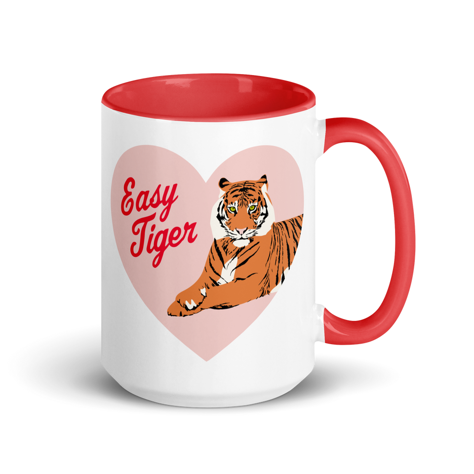 Easy Tiger Mug Color Inside